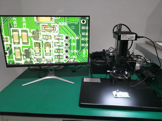 Microsc&oacute;pio de v&iacute;deo transparente 5X para histol&oacute;gico